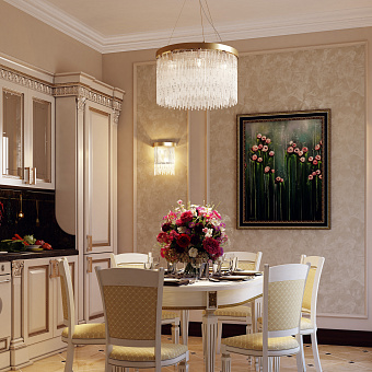 Люстра подвесная Odeon HALL 4848/5 200Вт 5 лампочек E14