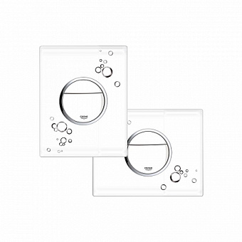 Панель смыва GROHE Nova Cosmopolitan 38847LI0 белый/хром