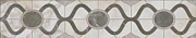 Бордюр KERAMA MARAZZI Кантата OS\A306\SG1609N белый/серый 7,7х40,2см 0,24кв.м.