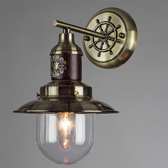 Светильник настенный Arte Lamp SAILOR A4524AP-1AB 60Вт E27