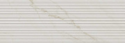 Настенная плитка MARAZZI ITALY Marbleplay M4P5 Ivory Struttura Mikado ЗD Rett 30х90см 1,35кв.м. глянцевая