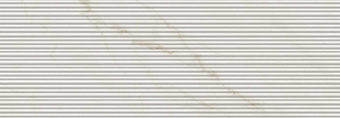 Настенная плитка MARAZZI ITALY Marbleplay M4P5 Ivory Struttura Mikado ЗD Rett 30х90см 1,35кв.м. глянцевая