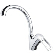 Смеситель для кухни Maxonor MN4166 поворотный излив хром