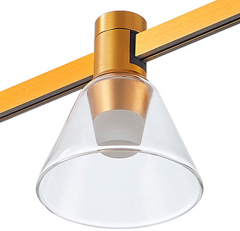 Магнитный трековый светильник ST Luce FARM ST814.206.03 3Вт LED дымчатый