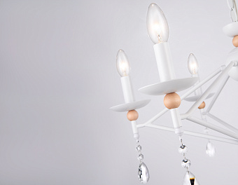 Люстра подвесная Ambrella TRADITIONAL Modern TR9596 720Вт 6 лампочек E14