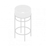 Консоль под раковину ArtCeram Vogue ACA058 05 bianco matt