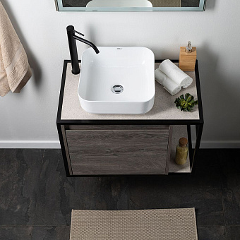 Тумба под раковину подвесная AQUANET Nova Lite Loft 261654 44х75х51,8см