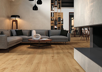 Неполированный керамогранит Atlas Concord Италия Exence AOUI Almond Grip 150х18,5см 1,11кв.м.
