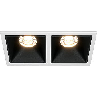 Светильник точечный встраиваемый Maytoni Alfa LED DL043-02-10W3K-D-SQ-WB 20Вт LED