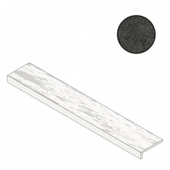 Плитка для ступеней Atlas Concord Италия Boost Stone A7QH Tarmac Elemento L Grip 33х120см 0,396кв.м. матовая