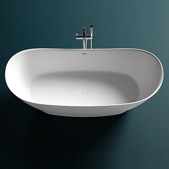 Ванна каменная SALINI NOEMI 101811G S-Sense глянцевая 185х76,5см отдельностоящая