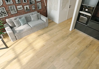 Виниловый ламинат Alpine Floor Дуб Медовый ЕСО 7-16 1220х183х8мм 43 класс 1,79кв.м