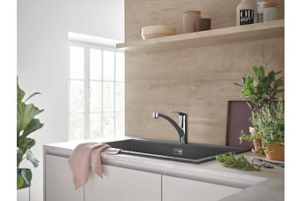 Смеситель для кухни GROHE Eurosmart 33281003 поворотный излив хром