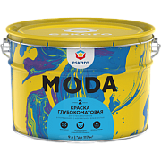 Краска универсальная матовая Eskaro MODA 2 Белый основа A 9л