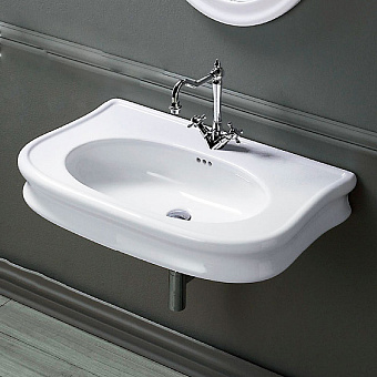 Раковина подвесная SIMAS Lante LA11bi*3 90х54см