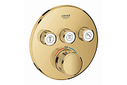 Смеситель для душа GROHE Grohtherm SmartControl 29121GL0 золото