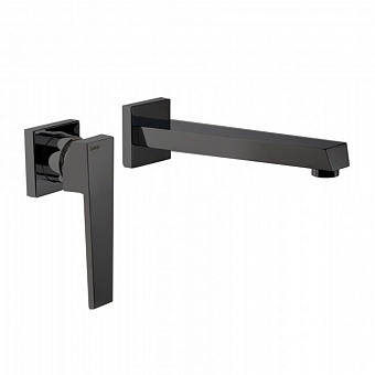 Смеситель для раковины Bongio Stelth 01538NE16EU чёрный матовый