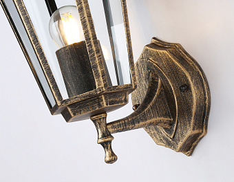 Светильник архитектурный Ambrella Garden ST2012 40Вт IP54 E27 золотой/прозрачный/чёрный