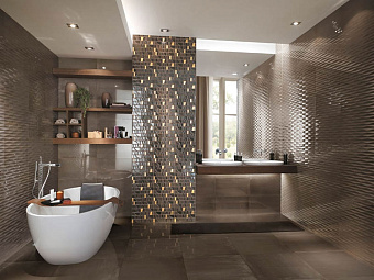 Керамическая мозаика FAP CERAMICHE Frame fLE7 Arte Earth Mosaico 30,5х30,5см 0,56кв.м.