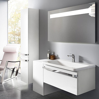 Шкаф подвесной IDEAL STANDARD TONIC II TONIC II R4308WG 44,5х35,3х60см белый глянцевый
