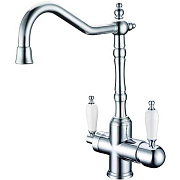 Смеситель для кухни Boheme Kitchen 113 поворотный излив хром
