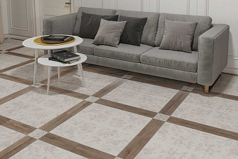 Матовый керамогранит Global Tile Driada GT GT404VGNG бежевый 41,2х41,2см 1,7кв.м.