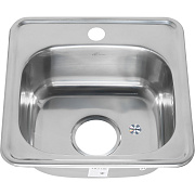 Мойка кухонная MELANA 3838 022 t (*15) 38х38см хром