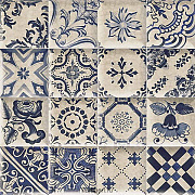 Настенная плитка MAINZU Tavira PT02497 Decor 15х15см 0,5кв.м. матовая