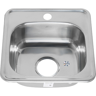 Мойка кухонная MELANA 3838 022 t (*15) 38х38см хром