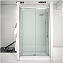Душевая дверь AQUANET Alfa 273611 200х161,5см стекло прозрачное