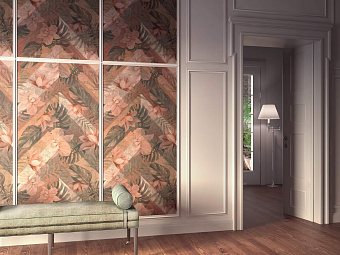 Матовый керамогранит KERAMA MARAZZI Гранд Вуд DD750490R беж обрезной 160х20см 0,96кв.м.