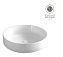 Раковина накладная ArtCeram Cognac COL002 88 00 48х48см