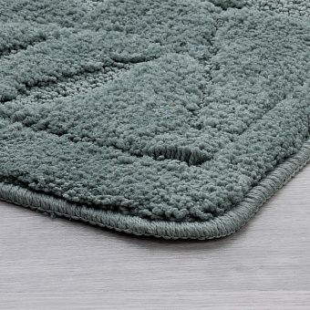 Коврик для ванной MILARDO Green Forest MMI150M 40х70см зелёный
