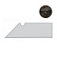 Плинтус Atlas Concord Италия Marvel Edge AFBW Absolute Brown Battiscopa Sag.DX 30х7,2см 0,259кв.м.