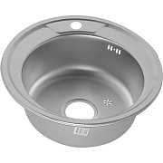 Мойка кухонная MELANA 490 251/2 (*20) 49х49см хром