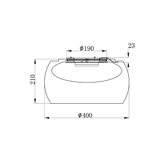 Светильник потолочный Maytoni Solen MOD074CL-L13B3K 16,4Вт LED