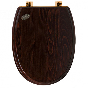 Сиденье для унитаза SIMAS AR009noce/oro с микролифтом