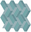 Керамическая мозаика Atlas Concord Италия Prism A4Z9 Dusk Wiggle 30,6х32,4см 0,59кв.м.