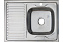 Мойка кухонная MELANA 8060 016 t R (*10) 80х60см хром