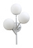 Бра CRYSTAL LUX MEDEA MEDEA AP3 WHITE 180Вт E27