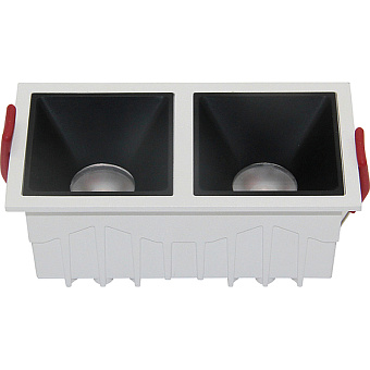 Светильник точечный встраиваемый Maytoni Alfa LED DL043-02-10W3K-D-SQ-WB 20Вт LED