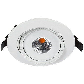 Светильник точечный встраиваемый Arte Lamp STUDIO A3807PL-1WH 7Вт LED