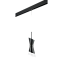 Трековый светильник Lightstar Strato PRO817017 40Вт E14 прозрачный для однофазного трека