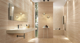 Полированный керамогранит FAP CERAMICHE Roma fLRL Travertino Lux 60х60см 1,08кв.м.