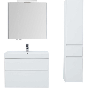 Тумба с раковиной AQUANET Бруклин 212598 43,6х86х66,2см