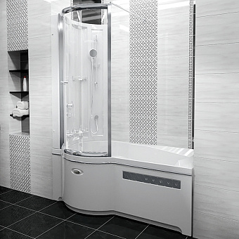 Ванна акриловая RADOMIR Валенсия 1-01-2-1-9-021К 170х95см пристенная