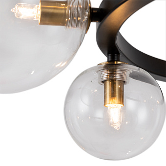 Люстра подвесная Arte Lamp VINCENT A7790SP-10BK 40Вт 10 лампочек G9