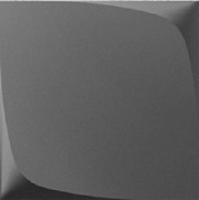 Настенная плитка WOW Wow 106538 Wave Graphite Matt 12,5х12,5см 0,417кв.м. матовая