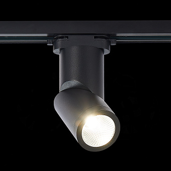Трековый светильник ST Luce ST650.436.10 10Вт LED чёрный для однофазного трека