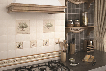 Матовый керамогранит KERAMA MARAZZI Караоке 1221H беж полотно 29,8х39,8см 0,922кв.м.